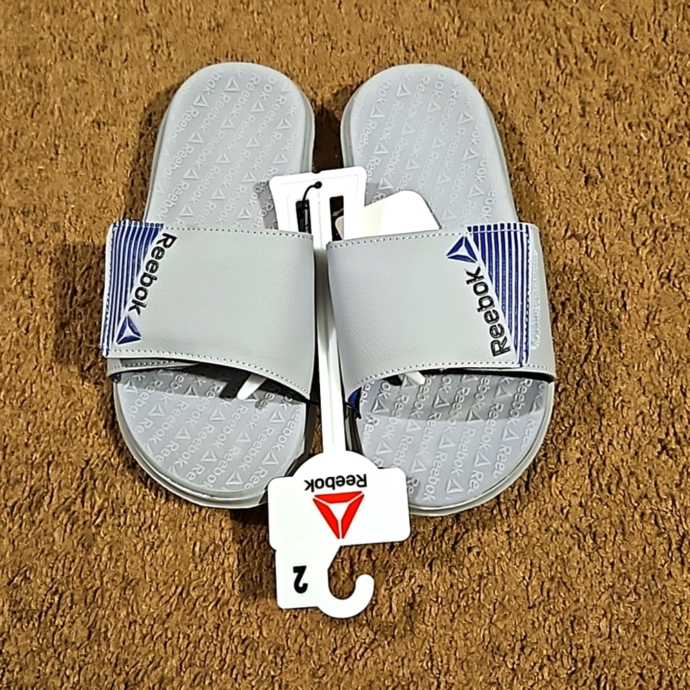 Boys Reebok slides